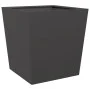 Jardinera de acero negra 50x50x50 cm de , Maceteros y jardineras - Ref: Foro24-851066, Precio: 66,22 €, Descuento: %