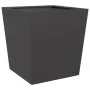 Jardinera de acero negra 50x50x50 cm de , Maceteros y jardineras - Ref: Foro24-851066, Precio: 66,22 €, Descuento: %