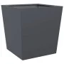 Jardinera de acero gris antracita 50x50x50 cm de , Maceteros y jardineras - Ref: Foro24-851070, Precio: 55,18 €, Descuento: %