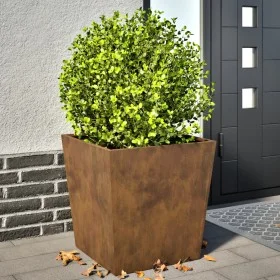 Pflanzkübel 2 Stück aus rostfreiem Stahl 50x50x50 cm von , Töpfe und Pflanzgefäße - Ref: Foro24-851079, Preis: 99,67 €, Rabat...