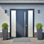 Jardineras hexagonales 2 uds acero antracita 35x35x75 cm de , Maceteros y jardineras - Ref: Foro24-851085, Precio: 102,87 €, ...