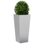 Jardineras 2 uds acero inoxidable 35x35x75 cm de , Maceteros y jardineras - Ref: Foro24-851091, Precio: 81,98 €, Descuento: %