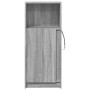 Aparador con LED madera de ingeniería gris Sonoma 42,5x34x100cm de , Aparadores - Ref: Foro24-852157, Precio: 60,37 €, Descue...