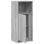 Aparador con LED madera de ingeniería gris Sonoma 42,5x34x100cm de , Aparadores - Ref: Foro24-852157, Precio: 60,37 €, Descue...