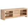 Mueble para TV madera maciza acacia marrón claro 120x30x40 cm en Muebles TV | Comprar online en Foru.es