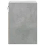 Mesita de noche de pared con luces LED gris hormigón by , Nightstands - Ref: Foro24-3307967, Price: 52,99 €, Discount: %