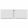 Mueble de TV de pared con luces LED blanco 100x31x35 cm de , Muebles TV - Ref: Foro24-852264, Precio: 67,35 €, Descuento: %