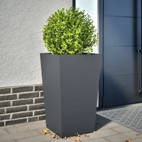 Jardinera hexagonal acero antracita 45x45x75 cm de , Maceteros y jardineras - Ref: Foro24-851098, Precio: 77,79 €, Descuento: %