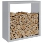 Leñero acero galvanizado 100x40x100 cm de , Bolsas y soportes de leña - Ref: Foro24-850973, Precio: 103,36 €, Descuento: %