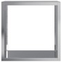 Leñero acero galvanizado 100x40x100 cm de , Bolsas y soportes de leña - Ref: Foro24-850973, Precio: 103,36 €, Descuento: %