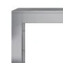 Leñero acero galvanizado 100x40x100 cm de , Bolsas y soportes de leña - Ref: Foro24-850973, Precio: 111,91 €, Descuento: %
