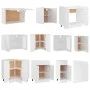 Juego muebles de cocina 11 piezas madera ingeniería blanco de , Armarios de cocina - Ref: Foro24-3067663, Precio: 697,29 €, D...