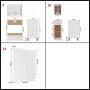 Juego muebles de cocina 11 piezas madera ingeniería blanco de , Armarios de cocina - Ref: Foro24-3067663, Precio: 697,29 €, D...