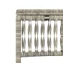 Liegestühle mit Tisch, 2 Stück, aus hellem grauem Kunststoff-Rattan. von , Liegen - Ref: Foro24-4002751, Preis: 274,85 €, Rab...