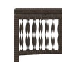 Tumbonas con mesita 2 unidades ratán sintético marrón de , Tumbonas - Ref: Foro24-4002747, Precio: 276,64 €, Descuento: %