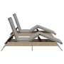 Tumbonas con cojines 2 unidades ratán sintético beige de , Tumbonas - Ref: Foro24-3261581, Precio: 284,75 €, Descuento: %