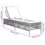 Sun loungers with cushions 2 units synthetic brown rattan by , Loungers - Ref: Foro24-3261597, Price: 278,20 €, Discount: %