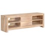 Mueble para TV madera maciza acacia marrón claro 120x30x40 cm en Muebles TV | Comprar online en Foru.es