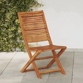 Sillas de jardín plegables 2 unidades madera maciza de acacia de , Sillas de jardín - Ref: Foro24-367696, Precio: 120,09 €, D...