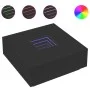 Mesa de centro con LED Infinity negra 100x100x40 cm de , Mesas de centro - Ref: Foro24-3284043, Precio: 230,13 €, Descuento: %