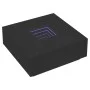 Mesa de centro con LED Infinity negra 100x100x40 cm de , Mesas de centro - Ref: Foro24-3284043, Precio: 230,13 €, Descuento: %