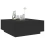 Mesa de centro con LED Infinity negra 100x100x40 cm de , Mesas de centro - Ref: Foro24-3284043, Precio: 230,13 €, Descuento: %