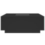Mesa de centro con LED Infinity negra 100x100x40 cm de , Mesas de centro - Ref: Foro24-3284043, Precio: 233,99 €, Descuento: %