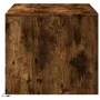 Mesa de centro con luces LED madera de ingeniería roble ahumado de , Mesas de centro - Ref: Foro24-851988, Precio: 91,94 €, D...