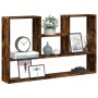 Estantería de pared madera ingeniería roble ahumado 99x15x60 cm de , Estantes y estanterías - Ref: Foro24-853240, Precio: 47,...