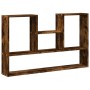 Estantería de pared madera ingeniería roble ahumado 99x15x60 cm de , Estantes y estanterías - Ref: Foro24-853240, Precio: 47,...