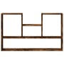 Estantería de pared madera ingeniería roble ahumado 99x15x60 cm de , Estantes y estanterías - Ref: Foro24-853240, Precio: 47,...