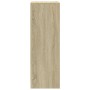 Aparador con LED madera de ingeniería roble Sonoma 38x34x100 cm de , Aparadores - Ref: Foro24-852168, Precio: 58,14 €, Descue...