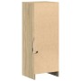 Aparador con LED madera de ingeniería roble Sonoma 38x34x100 cm de , Aparadores - Ref: Foro24-852168, Precio: 58,14 €, Descue...