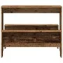 Mesa y bancos de comedor 3 pzas madera de ingeniería envejecida de , muebles para cocinas y comedores - Ref: Foro24-855538, P...