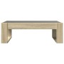Mesa de centro con Infinity LED roble Sonoma 90x53x30 cm de , Mesas de centro - Ref: Foro24-847639, Precio: 99,95 €, Descuent...