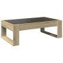 Mesa de centro con Infinity LED roble Sonoma 90x53x30 cm de , Mesas de centro - Ref: Foro24-847639, Precio: 99,95 €, Descuent...
