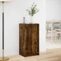 Aparador con LED madera ingeniería roble ahumado 42,5x34x85 cm de , Aparadores - Ref: Foro24-852142, Precio: 52,94 €, Descuen...