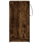 Aparador con LED madera ingeniería roble ahumado 42,5x34x85 cm de , Aparadores - Ref: Foro24-852142, Precio: 53,58 €, Descuen...