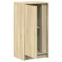 Aparador con LED madera ingeniería roble Sonoma 42,5x34x85 cm de , Aparadores - Ref: Foro24-852140, Precio: 54,41 €, Descuent...