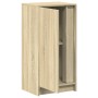 Aparador con LED madera ingeniería roble Sonoma 42,5x34x85 cm de , Aparadores - Ref: Foro24-852140, Precio: 55,09 €, Descuent...