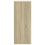Aparador con LED madera ingeniería roble Sonoma 42,5x34x85 cm de , Aparadores - Ref: Foro24-852140, Precio: 55,09 €, Descuent...