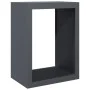 Leñero de acero gris antracita 60x40x80 cm de , Bolsas y soportes de leña - Ref: Foro24-850998, Precio: 103,27 €, Descuento: %
