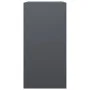 Leñero de acero gris antracita 60x40x80 cm de , Bolsas y soportes de leña - Ref: Foro24-850998, Precio: 103,27 €, Descuento: %