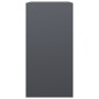 Leñero de acero gris antracita 60x40x80 cm de , Bolsas y soportes de leña - Ref: Foro24-850998, Precio: 85,47 €, Descuento: %
