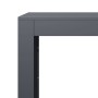 Leñero de acero gris antracita 60x40x80 cm de , Bolsas y soportes de leña - Ref: Foro24-850998, Precio: 85,47 €, Descuento: %