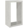 Leñero de acero inoxidable 60x40x100 cm de , Bolsas y soportes de leña - Ref: Foro24-850993, Precio: 173,26 €, Descuento: %