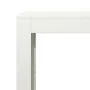 Leñero de acero blanco 60x40x60 cm de , Bolsas y soportes de leña - Ref: Foro24-851004, Precio: 88,58 €, Descuento: %