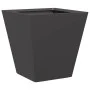 Jardinera hexagonal acero negra 30x30x30 cm de , Maceteros y jardineras - Ref: Foro24-851038, Precio: 31,19 €, Descuento: %
