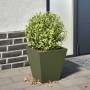Jardinera hexagonal acero verde oliva 30x30x30 cm de , Maceteros y jardineras - Ref: Foro24-851044, Precio: 28,75 €, Descuent...