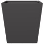 Jardinera de acero negro 40x40x40 cm de , Maceteros y jardineras - Ref: Foro24-851052, Precio: 38,37 €, Descuento: %